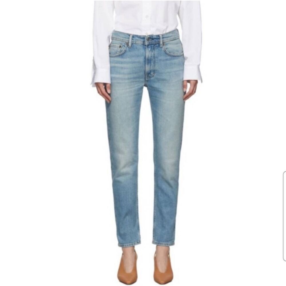 Acne Studios Bla Konst Melk High Rise Jeans Size 26